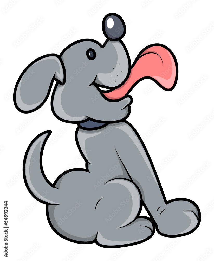 Obraz premium Cute Dog - Vector Illustrations