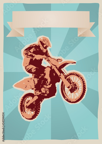 motocross poster