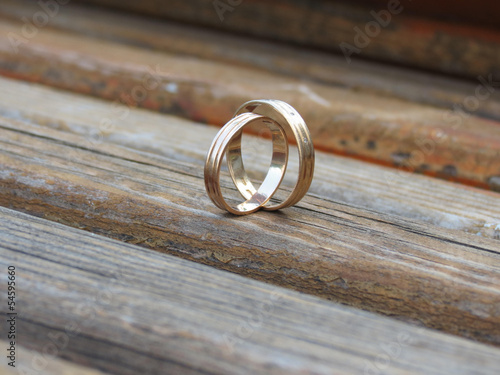 Two wedding rings