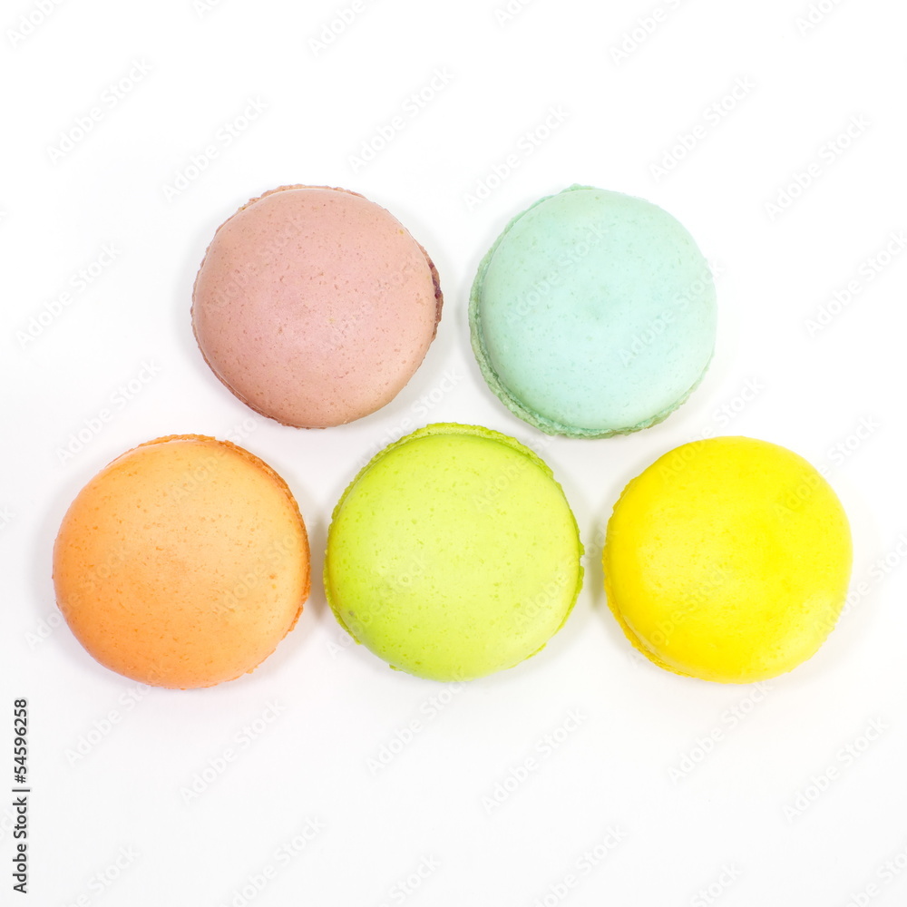 Tasty colorful macaroon Tasty colorful macaroon