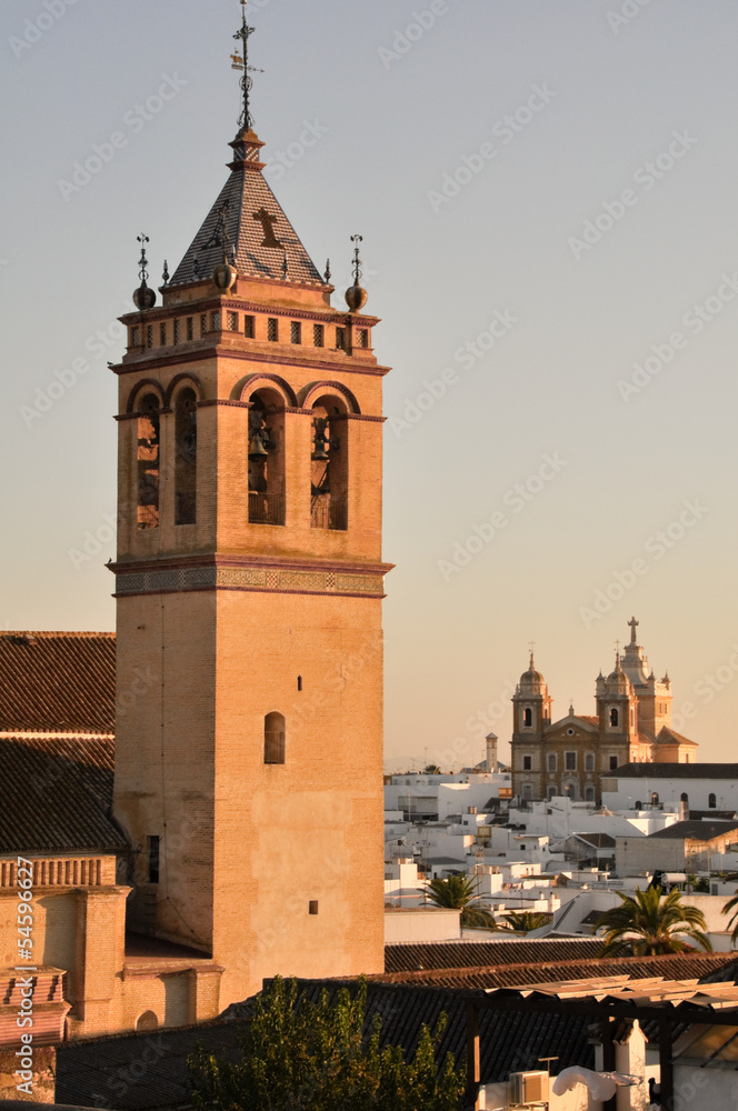 Belfry of church of St John the Baptist, Marchena, Seville Belfry of church of St John the Baptist, Marchena, Seville