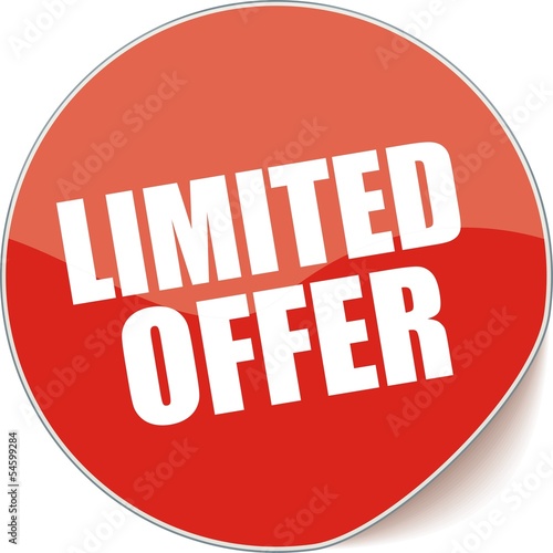 étiquette limited offer