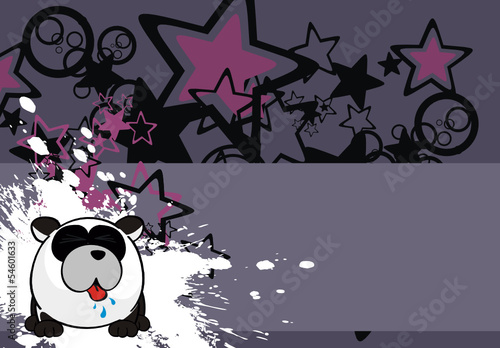 polar teddy bear ball cartoon background0 photo