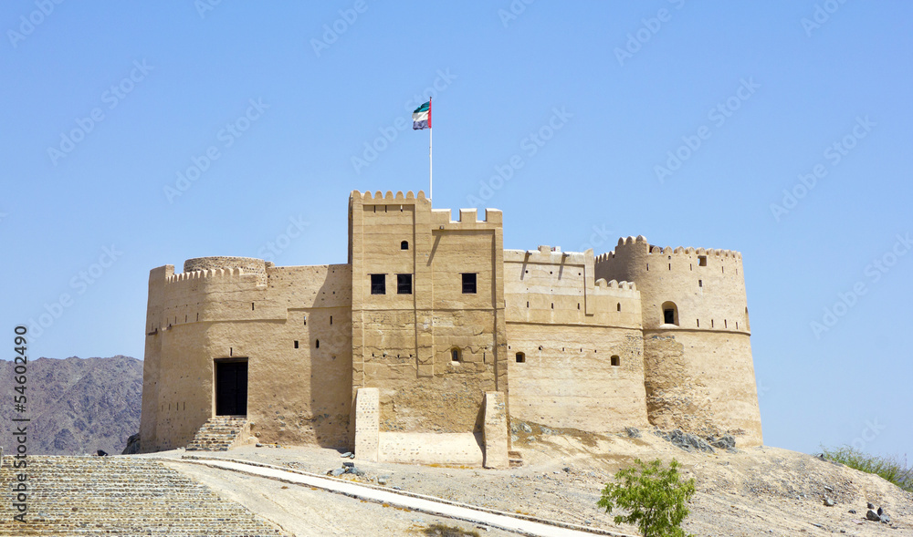 Fototapeta premium Fujairah Fortress United Arab Emirates