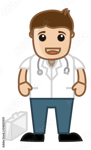 Family Doctor - Office Cartoon Characters