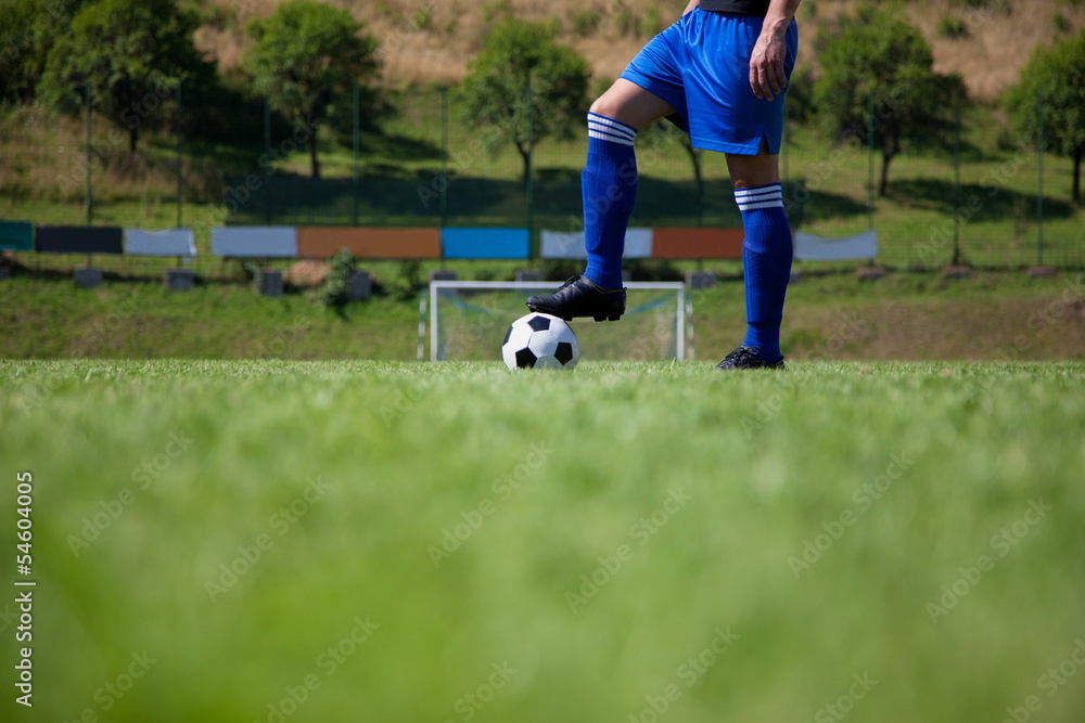 Obraz premium Soccer player