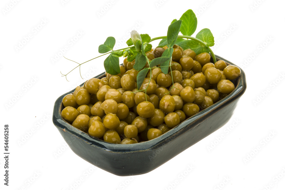 Marinated green peas Marinated green peas