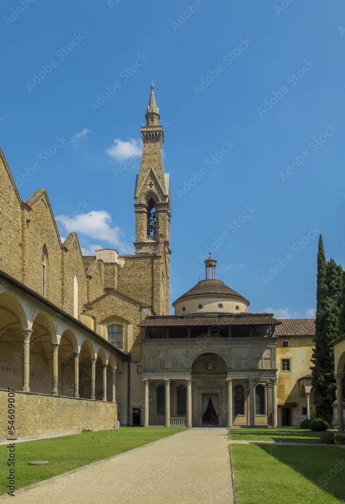 Basilica di Santa Croce. Florence, Italy