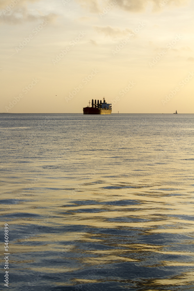 Obraz premium big cargo ship