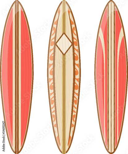vintage surfboards © Sergio Hayashi