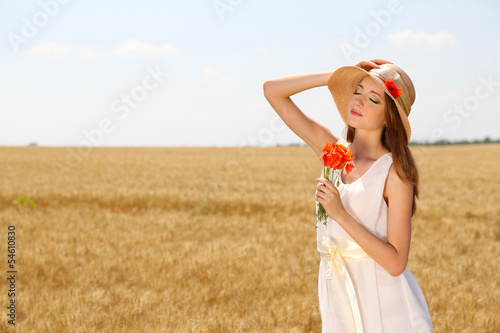 Portrait of beautiful young...