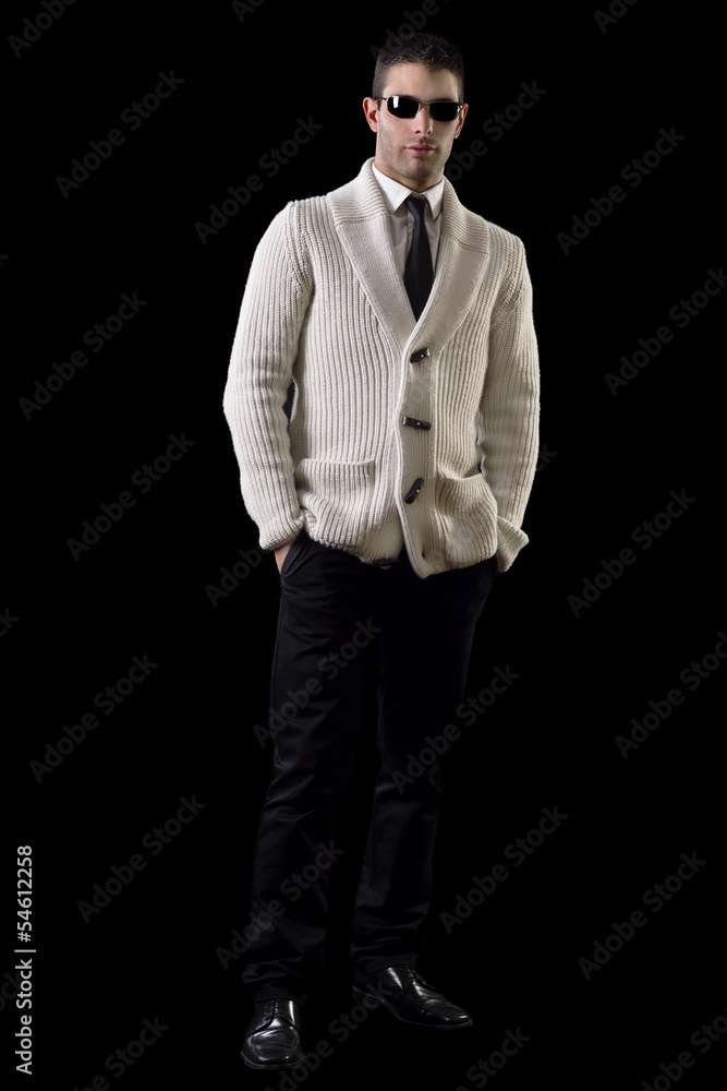 Obraz premium young man on a relaxed pose