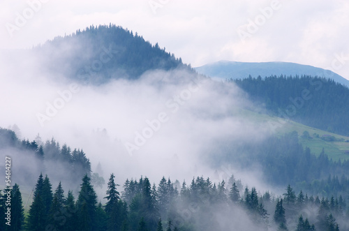 Fog in mountain © GIS