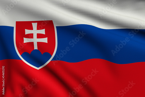 Flag of Slovakia photo