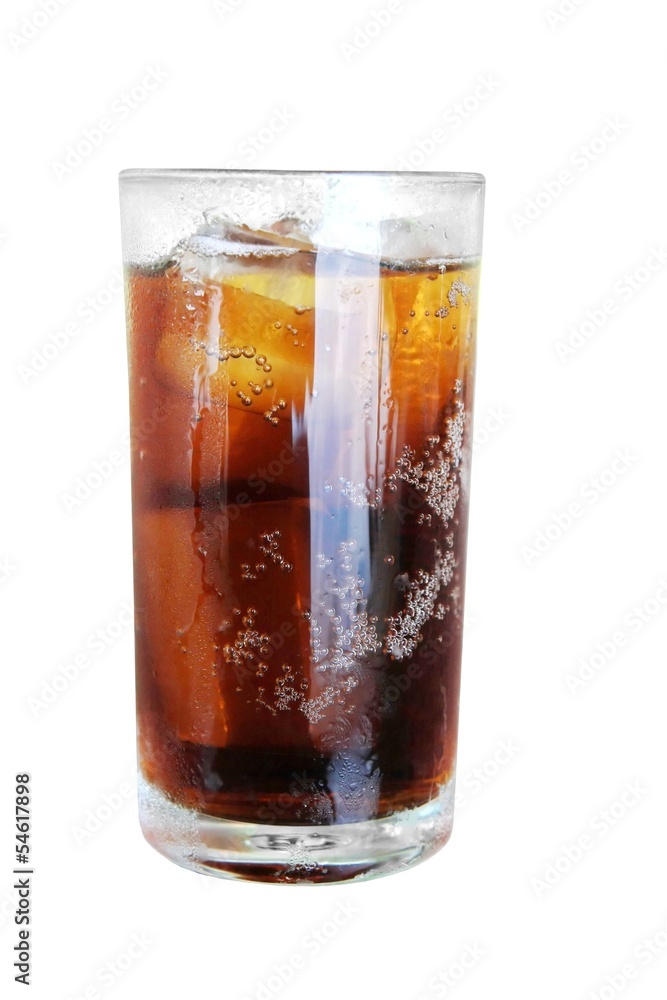 cola glass isolated cola glass isolated