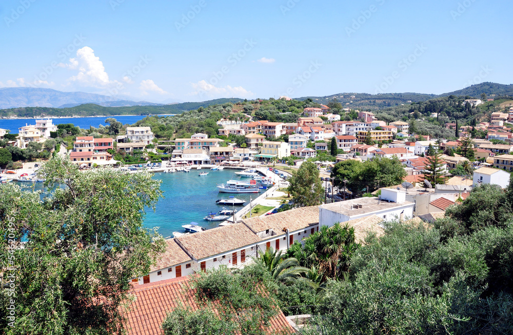 Town Kassiopi, Corfu Island, Greece