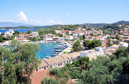 Town Kassiopi, Corfu Island, Greece photo