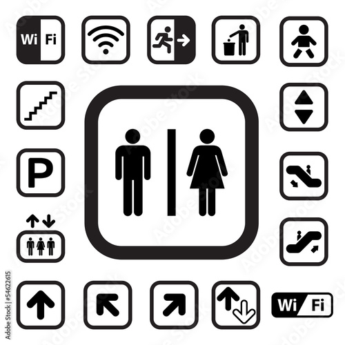 Public icons set