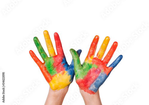 Hand Painted Child
