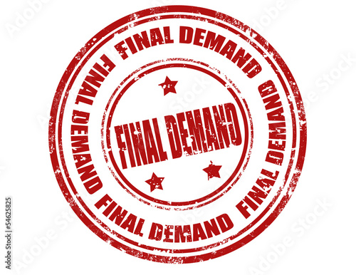 Final demand-stamp