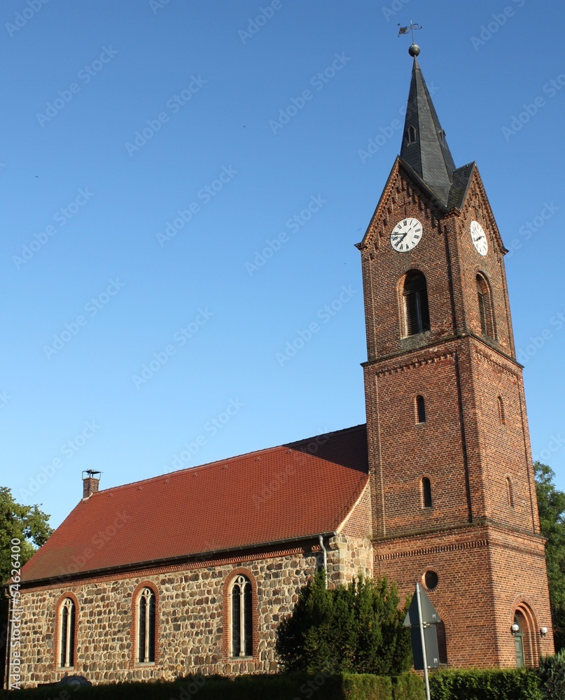 Kirche der Fläminggemeinde Oehna