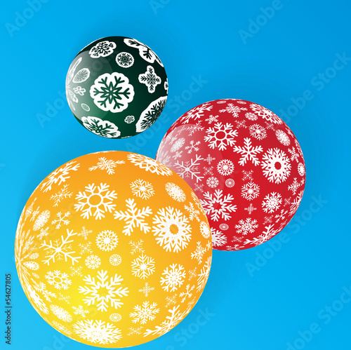 Christmas decoration background