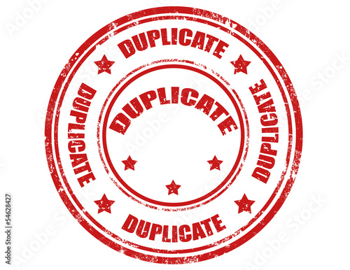 Duplicate-stamp