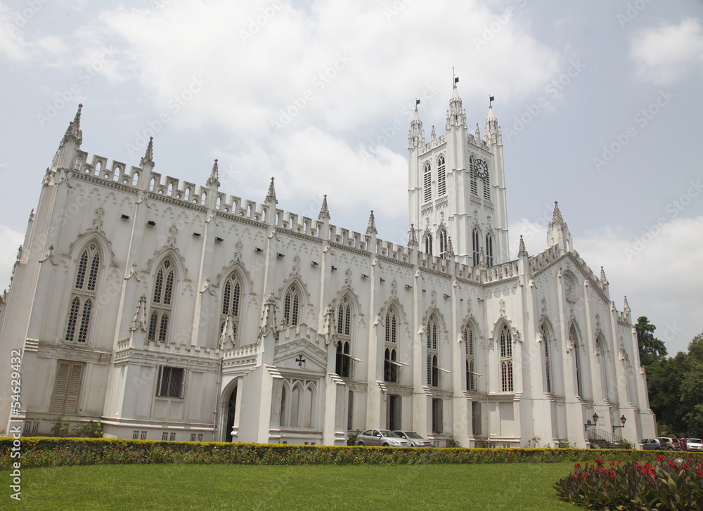 St Paul's Cathedral Church , Kolkata, India, West Bengal.