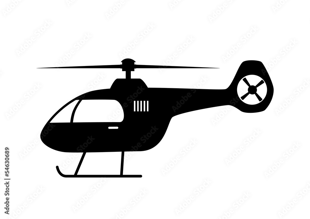 Obraz premium Helicopter icon