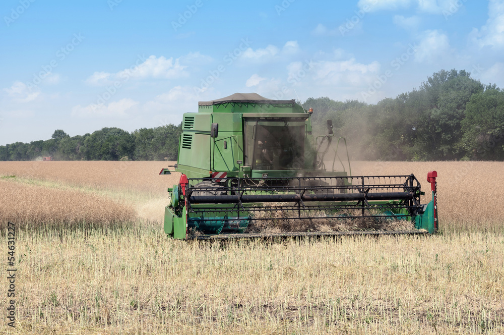 Obraz premium combine