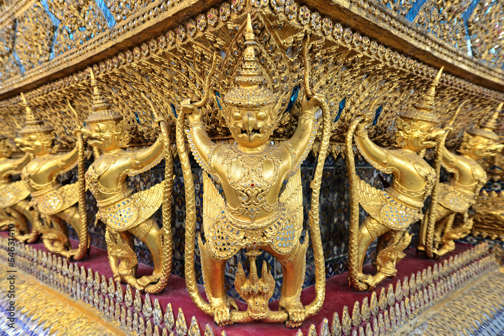 Garuda in Wat Phra Kaew Grand Palace Garuda in Wat Phra Kaew Grand Palace