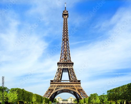 Fantastic Eiffel Tower in Paris © wajan