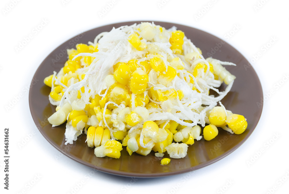 Sweet corn dessert Sweet corn dessert