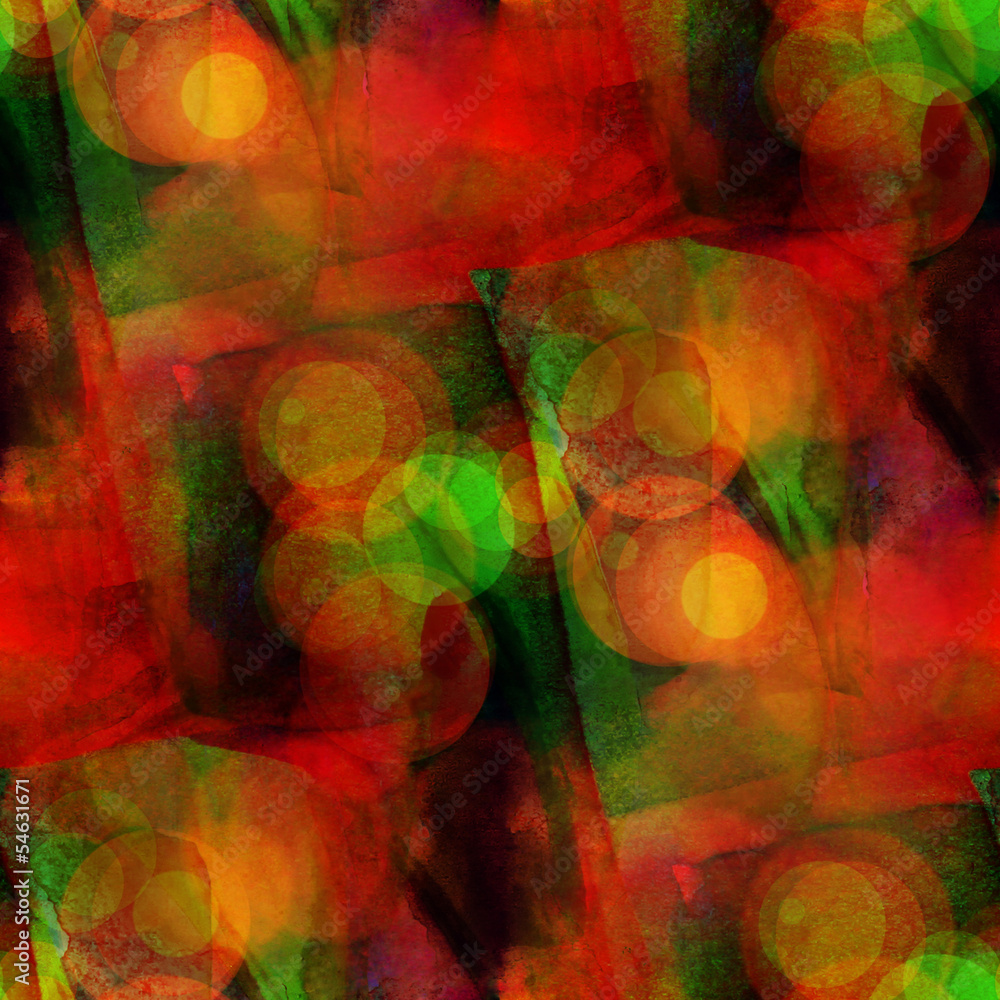 sunlight seamless green, red cubism abstract art Picasso texture