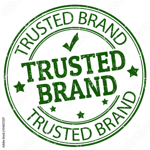 Trusted brand stamp