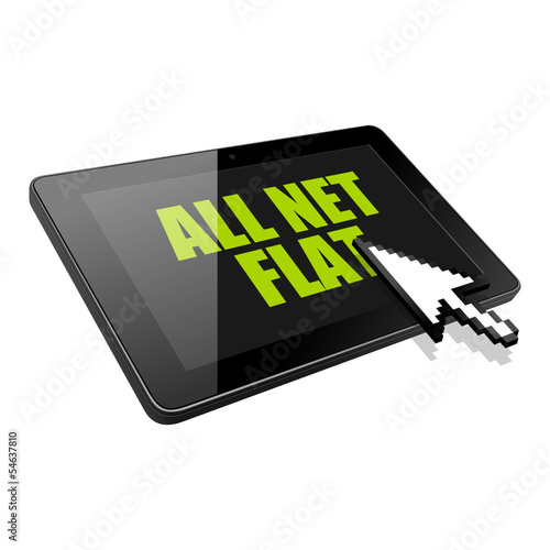 tablet mauszeiger pfeil all net flat I