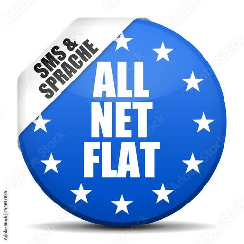 button rund band all net flat sms sprache I