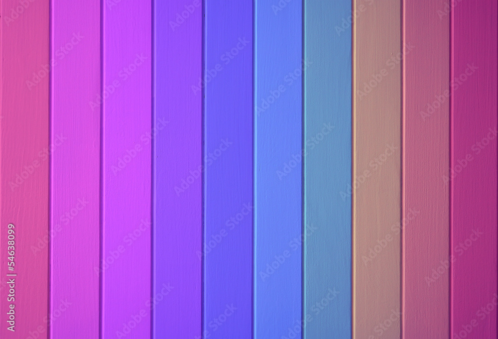 Colorful Wooden Background