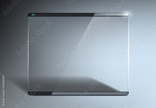 transparent touch screen