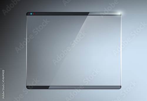 transparent touch screen photo