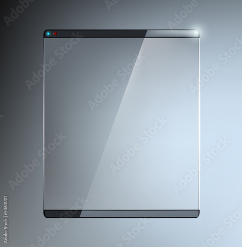 transparent touch screen