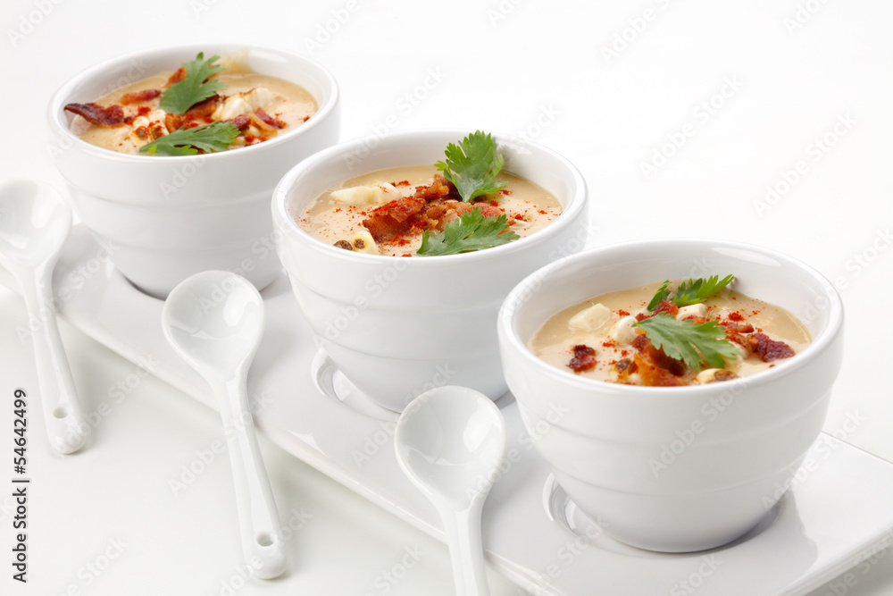 Chilled Corn and Bacon Soup Chilled Corn and Bacon Soup