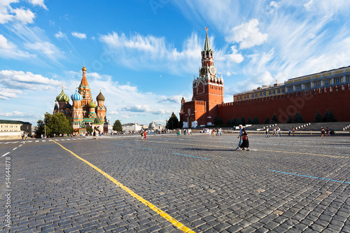 view of Red Square in Moscow