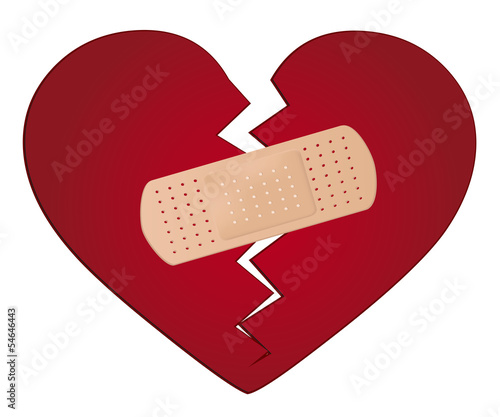 Fix a broken heart concept