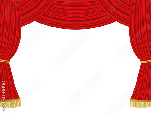 Theater curtains background