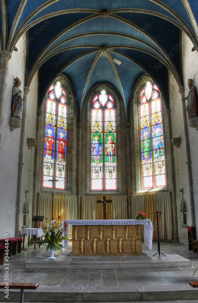 L'église saint Milliau de Plonévez Porzay