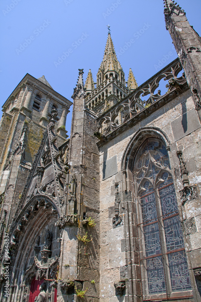 Fototapeta premium La basilique notre dame du Folgoët