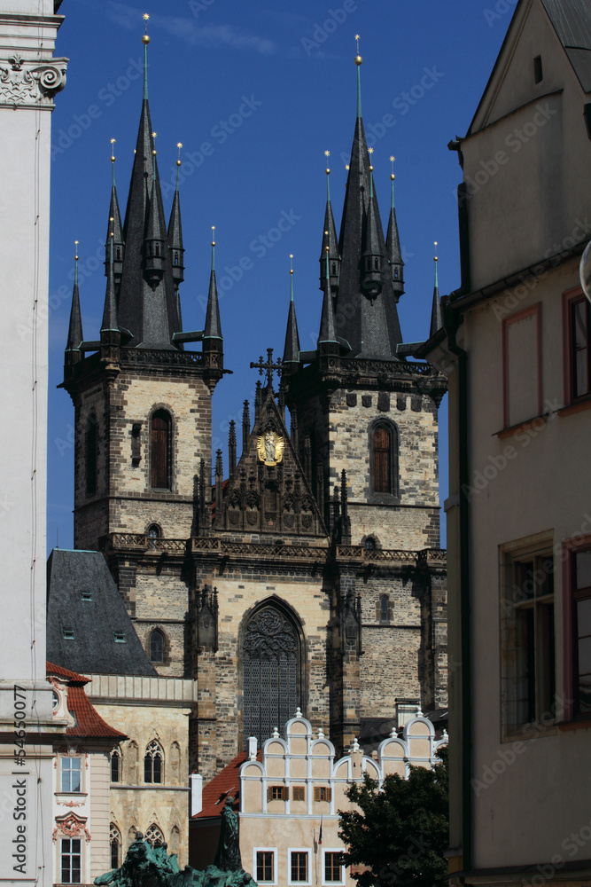 Praga - cattedrale di Santa Maria di Tyn