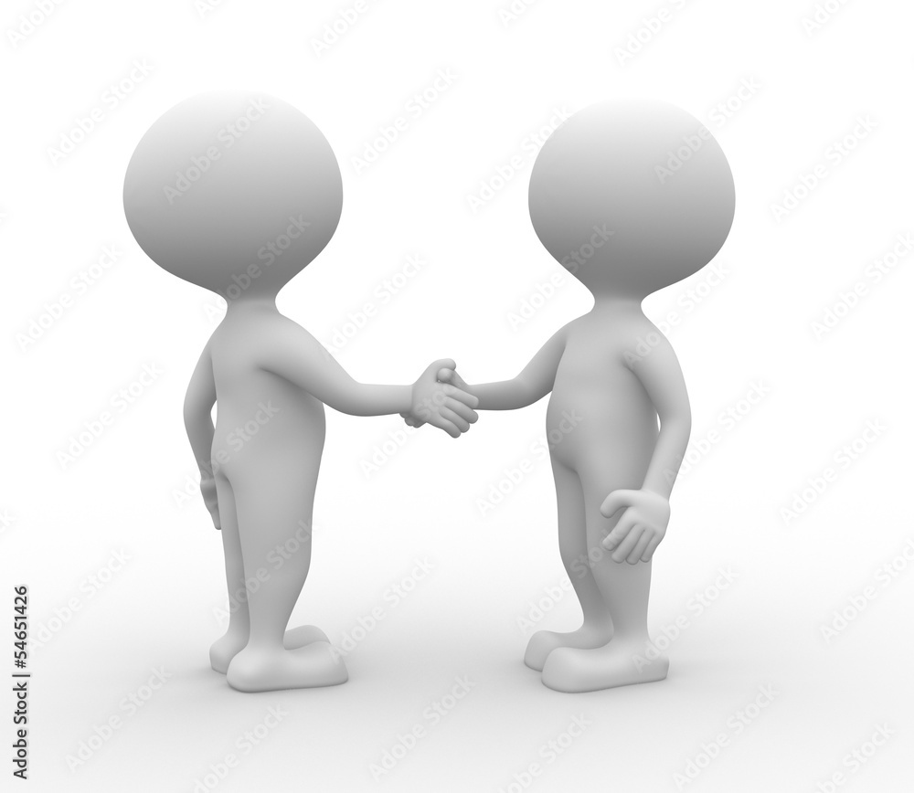 Partnership - handshake. Partnership - handshake.