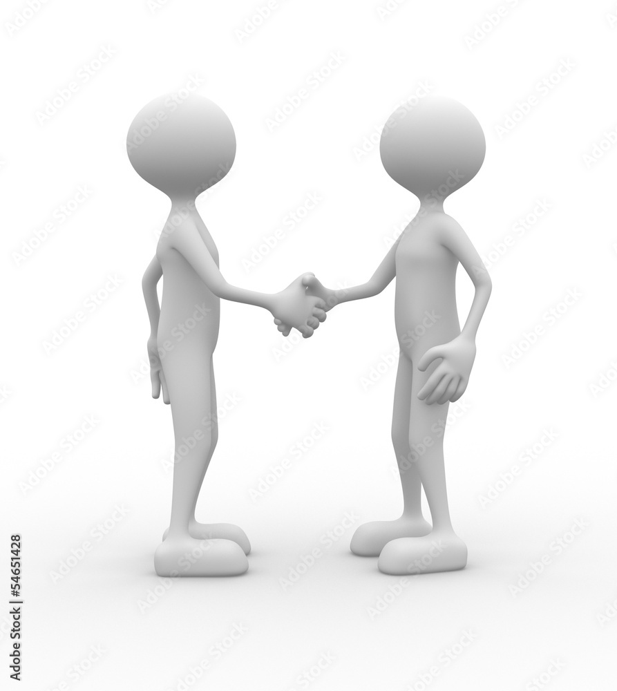 Partnership - handshake. Partnership - handshake.